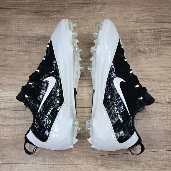 Nike Zoom Vapor Carbon Fly D Men's Sz 14 White Black Soccer Cleats (396255-001) - Picture 6 of 10